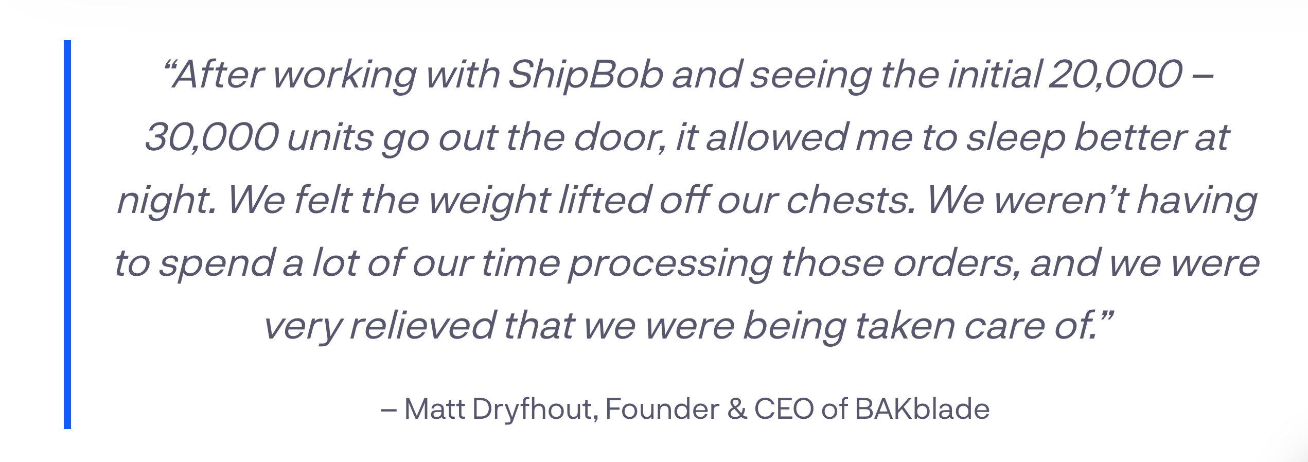 Citação de Estudo de Caso BAKblade