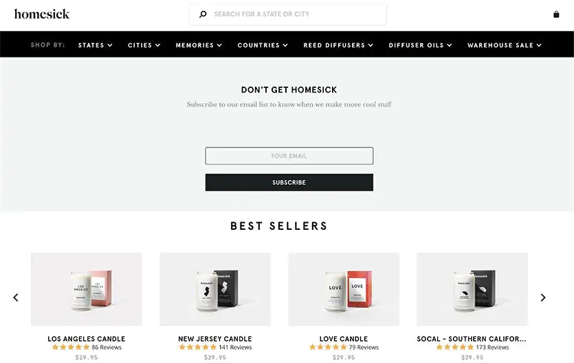 想家的簡短電子郵件註冊表單