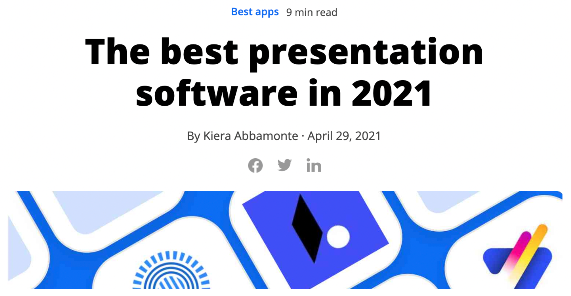 Lista de melhores apresentações do Zapier