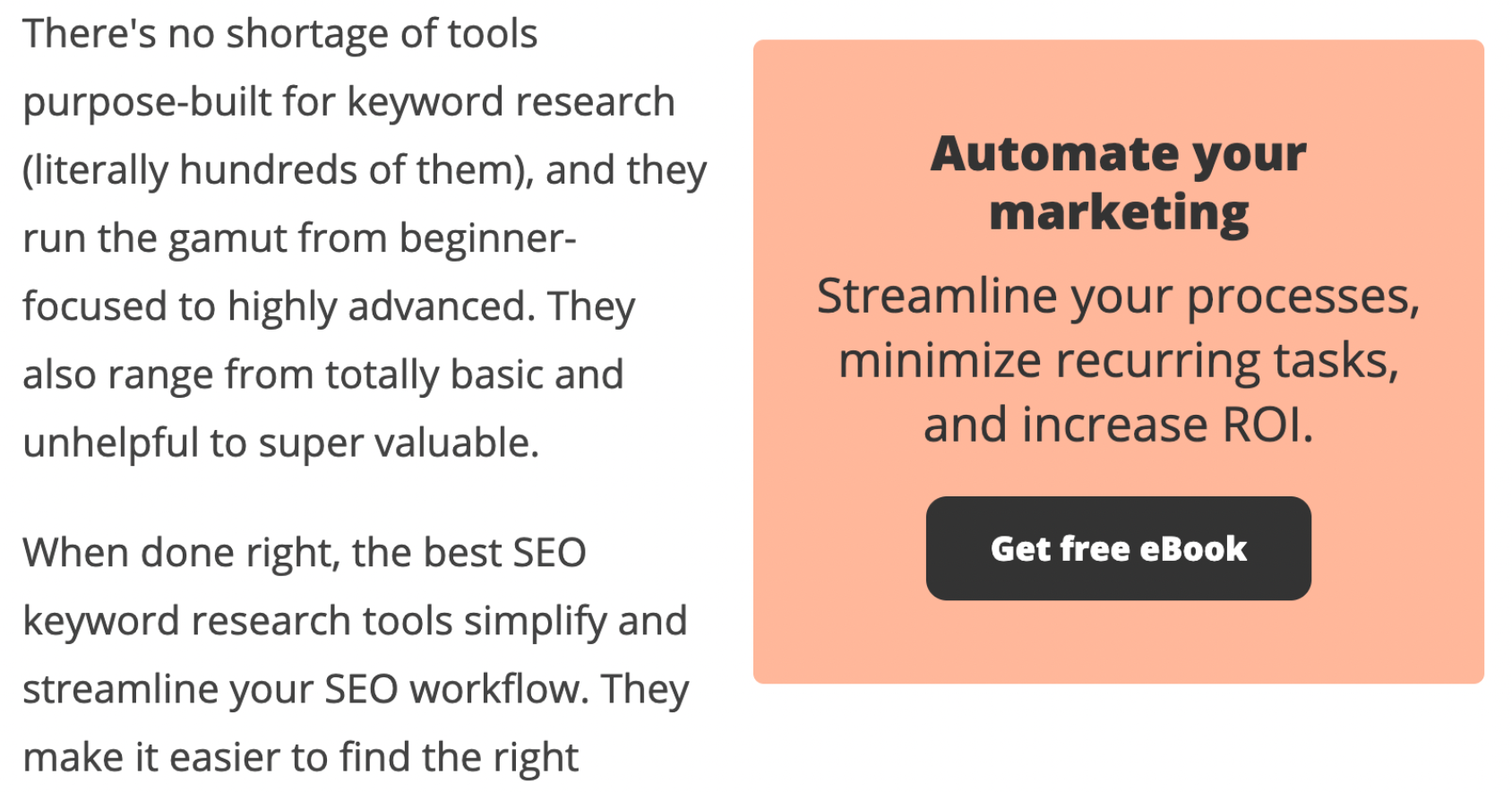 Chamada à ação do e-book Zapier