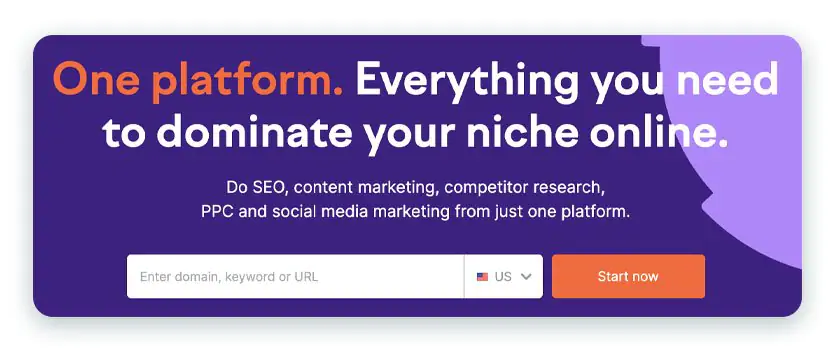 plataforma SEMrush