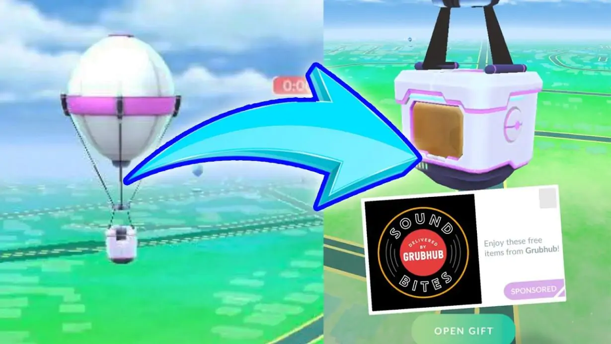 Parceria Pokémon Go Grubhub