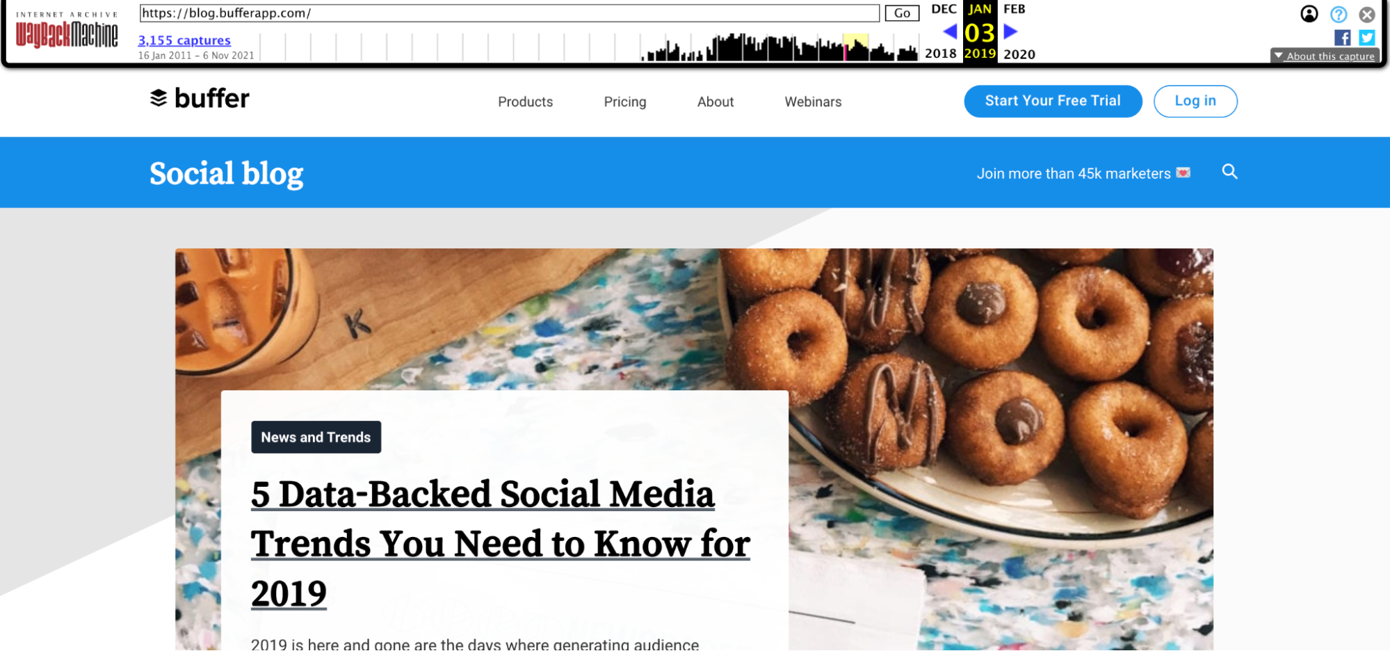 缓冲区 - 5 个数据支持的社交媒体趋势