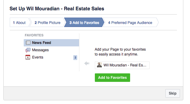 วิธีตั้งค่าธุรกิจขนาดเล็ก facebook เพจ 6