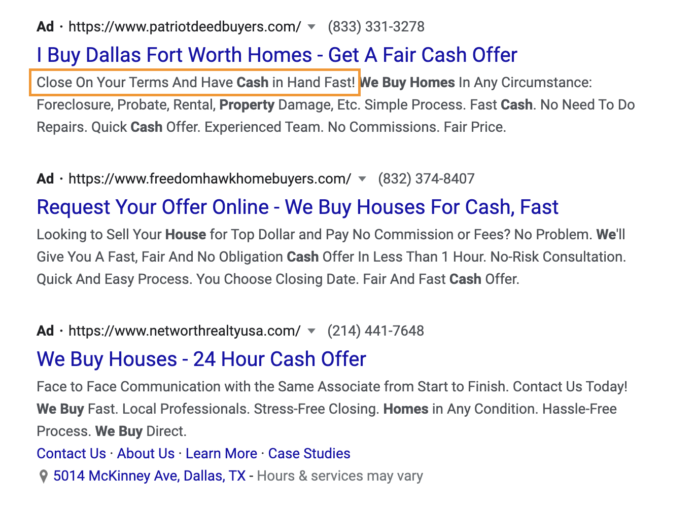 谷歌廣告使用情感和感官