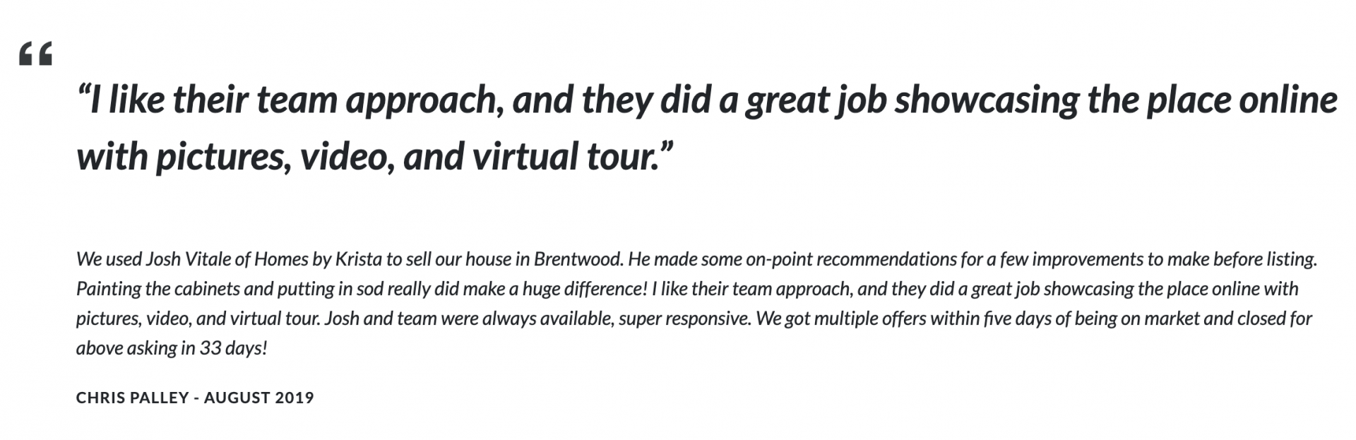 不動産業者の紹介文の例