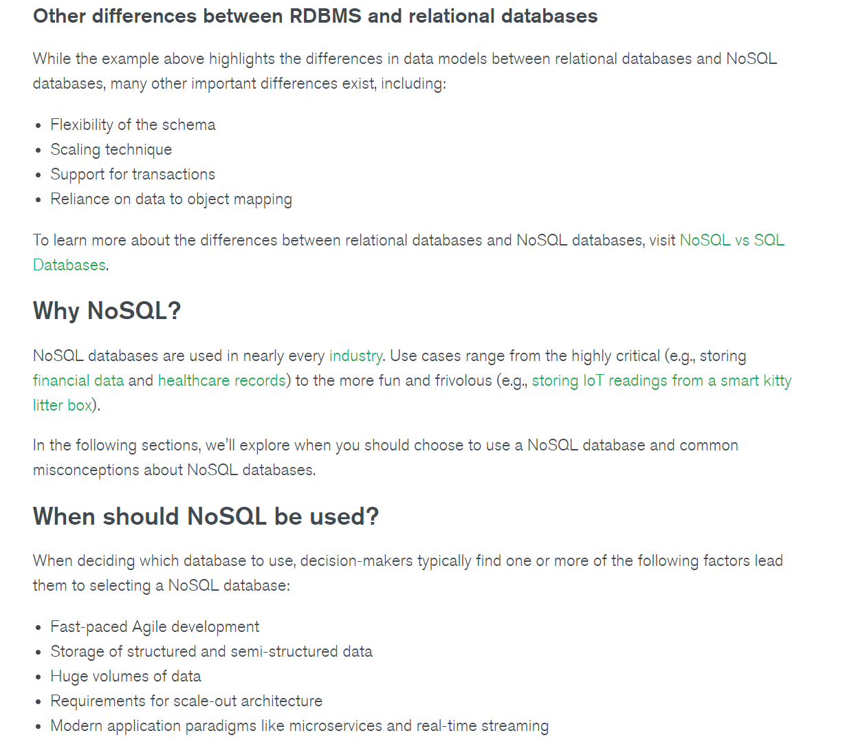 MongoDB 페이지 포맷