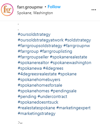 Instagramのハッシュタグ