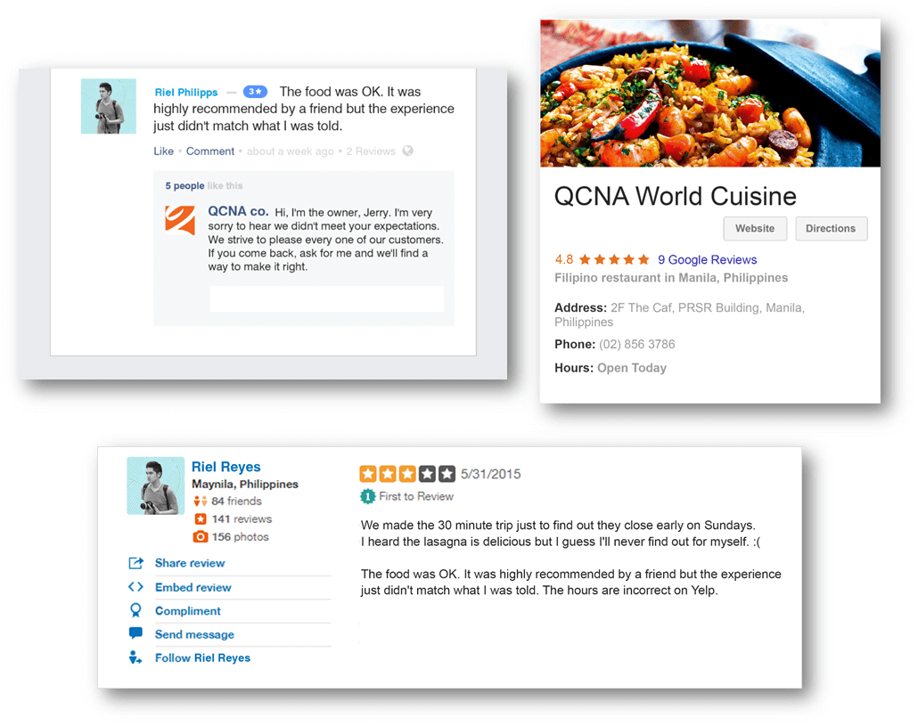 あなたの顧客がいる必要があるレビュー