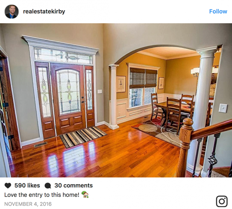 Idee per la generazione di lead immobiliari - Instagram