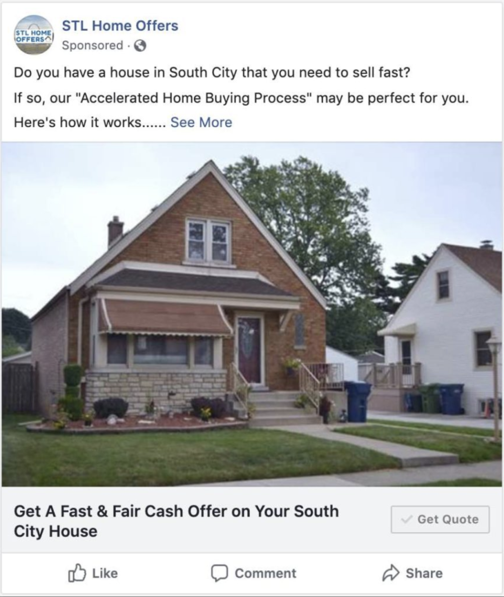 real estate lead generation ideas - Facebook Ads