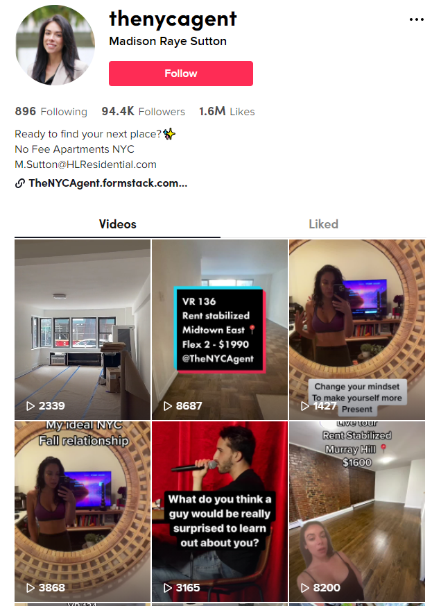 Мэдисон Рэй Саттон TikTok