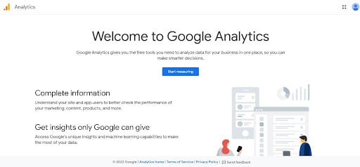 Benvenuto in Google Analytics