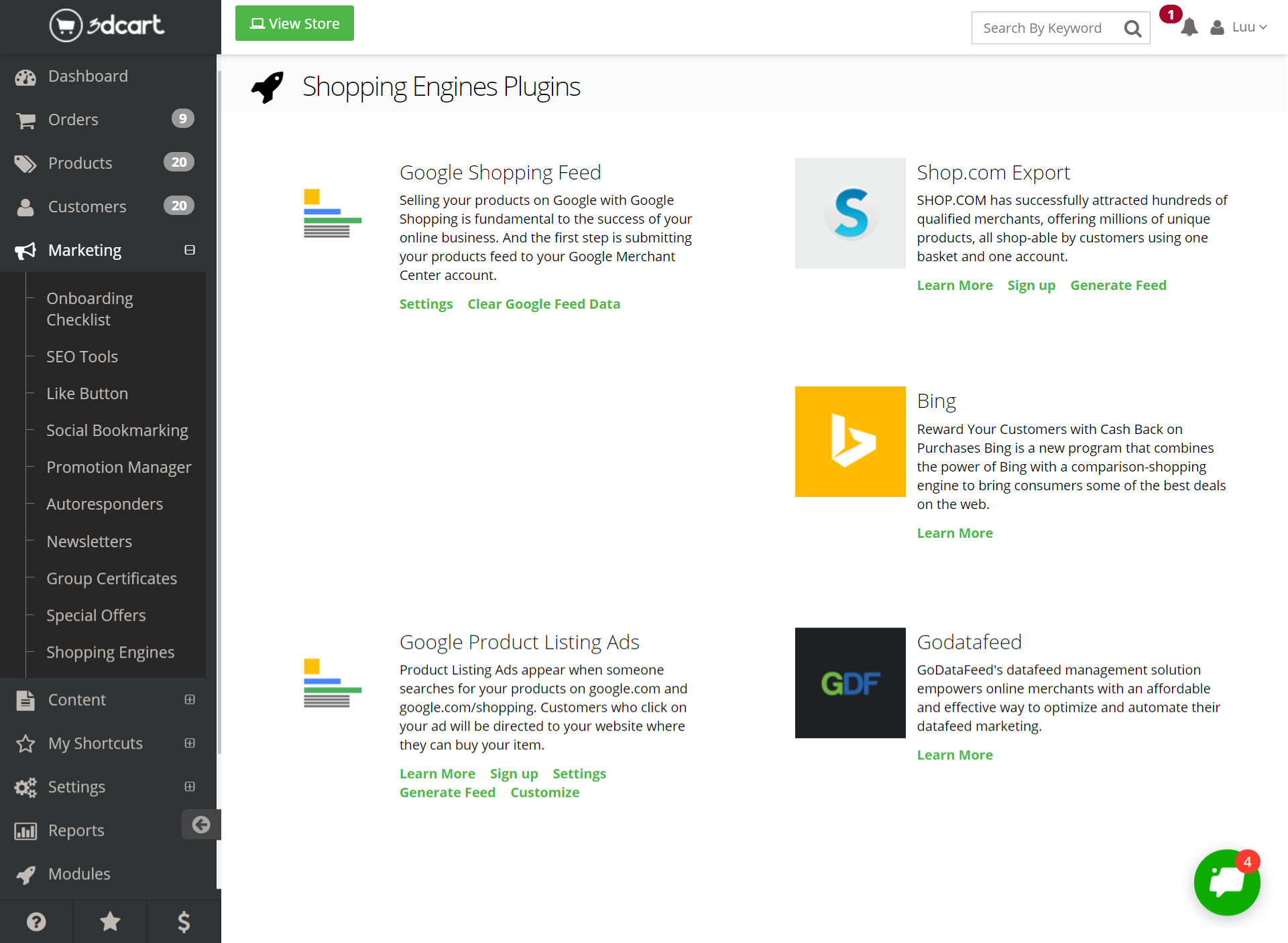 قناة 3dCart للمبيعات المتعددة - X-Cart vs 3dCart