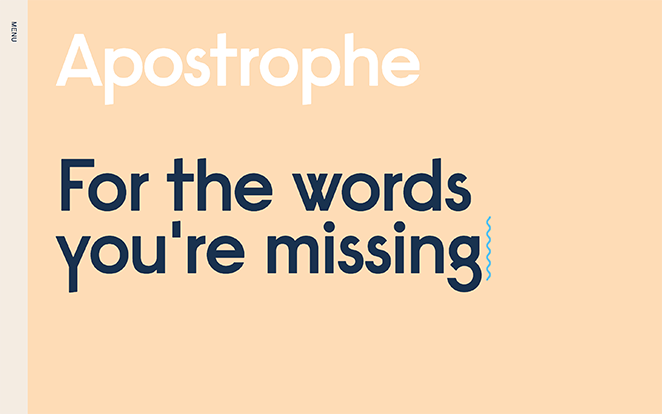 Скриншот веб-сайта с апострофом Пример веб-сайта агентства wordpress