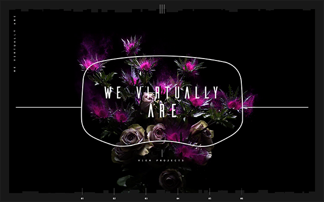 мы практически являемся скриншотом веб-сайта интерактивный пример веб-сайта wordpress