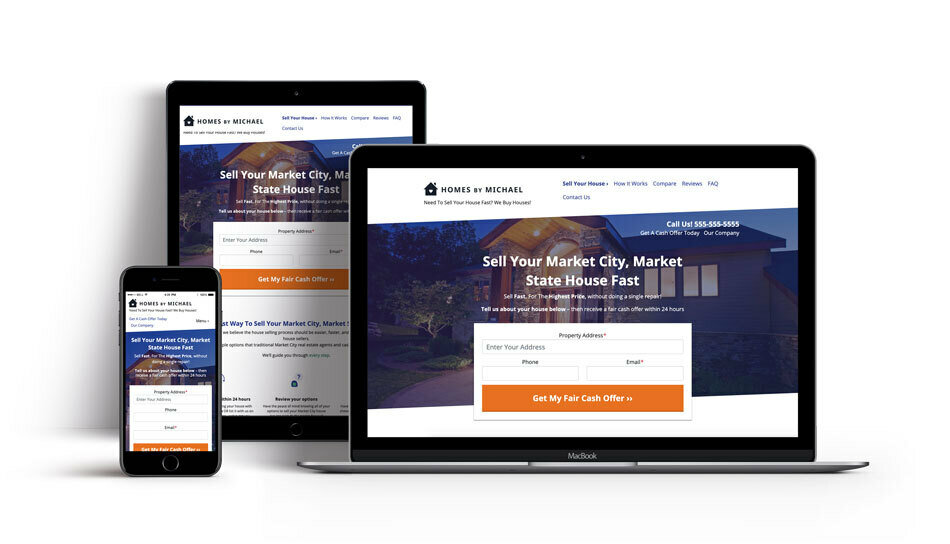 Siti web immobiliari di carote per un'elevata generazione di lead