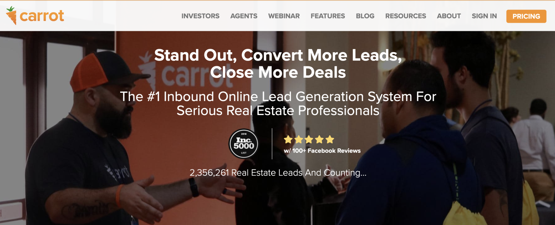 Homepage della carota 2021