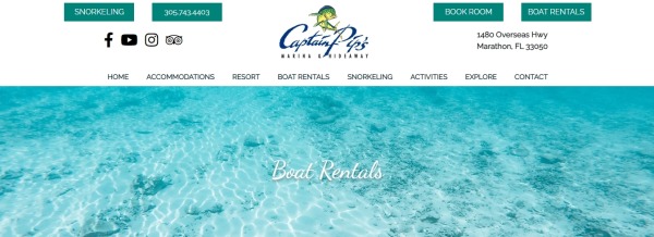 Captain Pips, Marina & Hideaway - 租船馬拉松佛羅里達