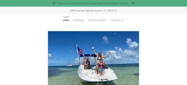 水上休閒遊船之旅 - 船隻租賃馬拉松佛羅里達州