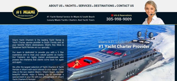 Miami Yacht Charters - 요트 대여 마이애미