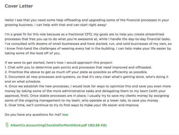 それだけの価値のあるアップワークです
