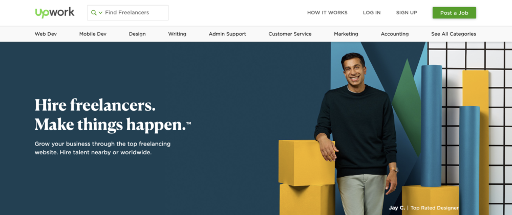 Sitios como Upwork - Upwork