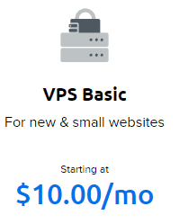 入門級 VPS 託管計劃 DreamHost