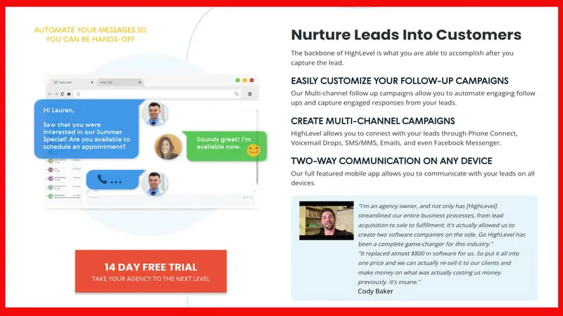 高水平的营销自动化