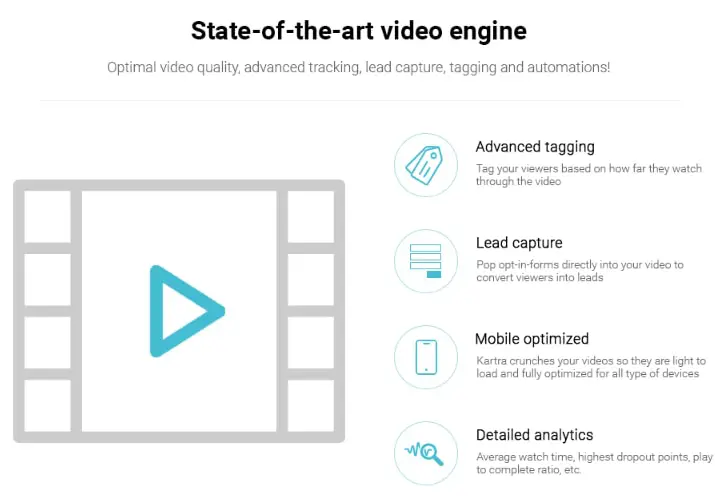 hébergement vidéo kartra