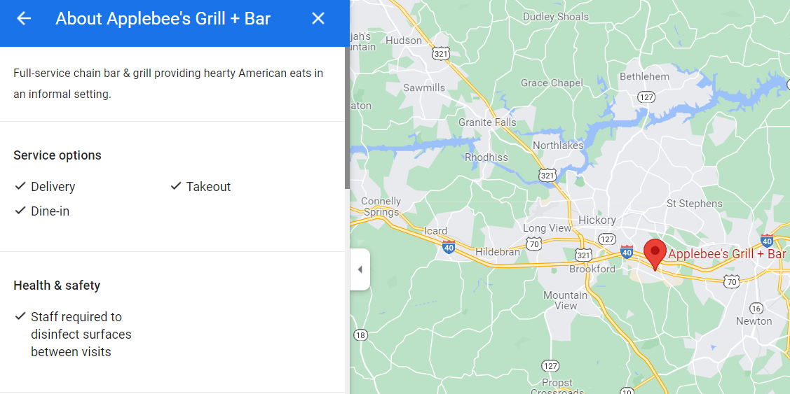 Atrybuty restauracji