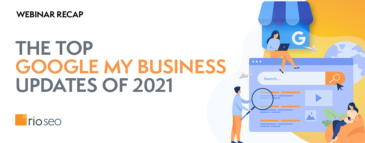 Nagłówek podsumowania seminarium internetowego na temat aktualizacji profilu firmy w Google