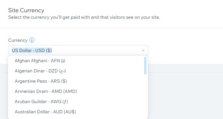 Wix 货币（Wix 与 Squarespace 比较）