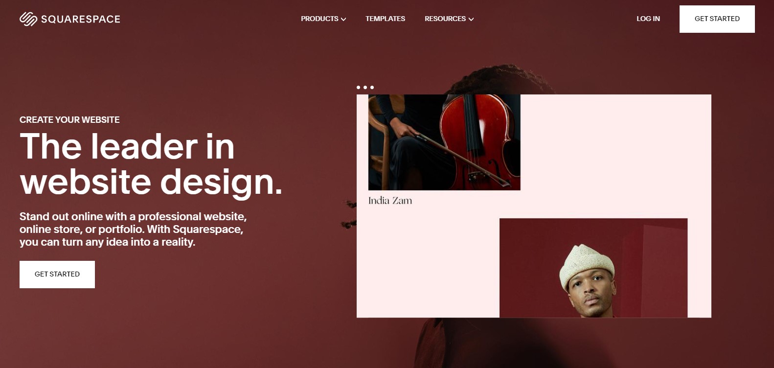 Wix 与 Squarespace 之间的 Squarespace 比较