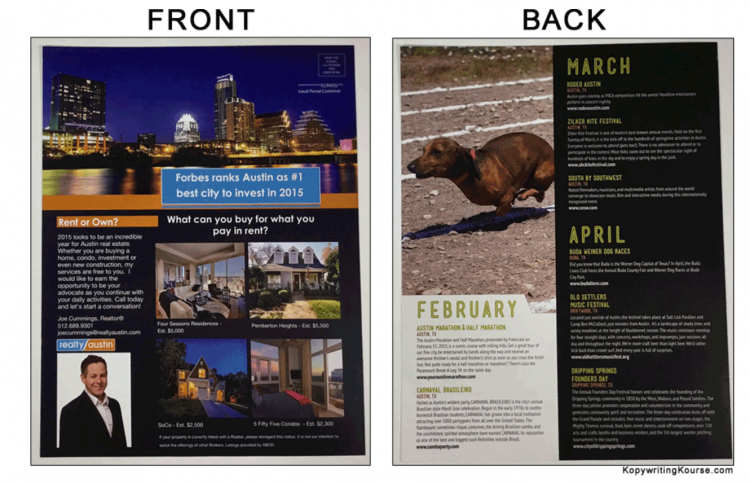 房地產直郵傳單