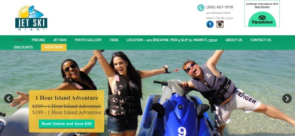 Прокат гидроциклов в Майами