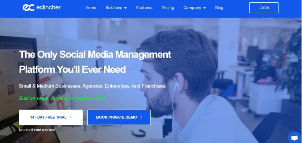 Strona docelowa eClincher