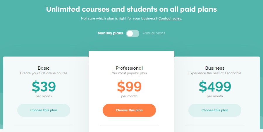 możliwy do nauczenia plan cenowy