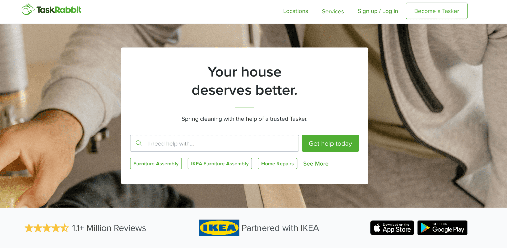 cele mai bune site-uri web independente - taskrabbit