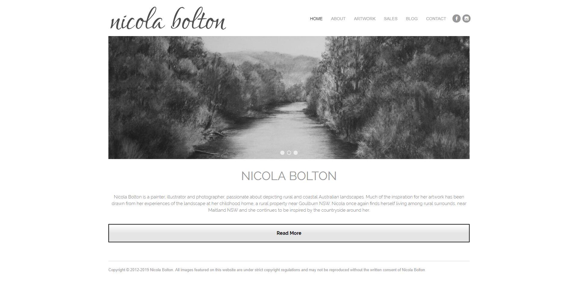 極簡主義網站設計 -