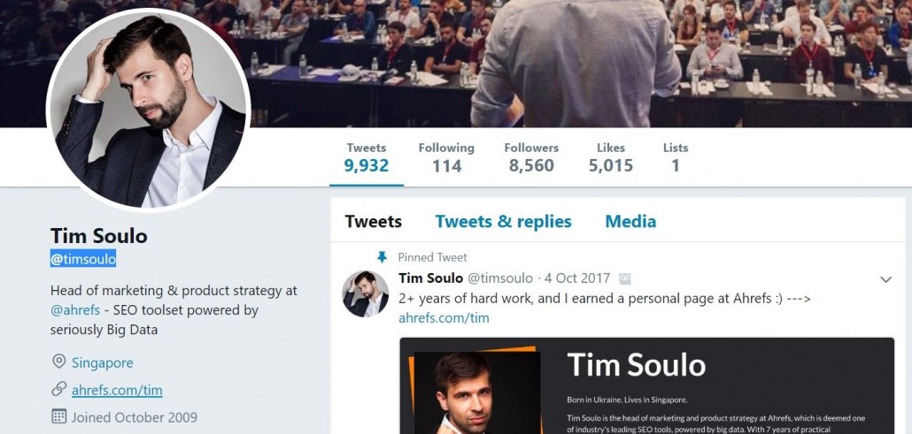 тим соуло твиттер