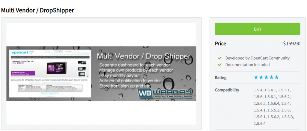 Wielu dostawców / Dropshipper dla OpenCart