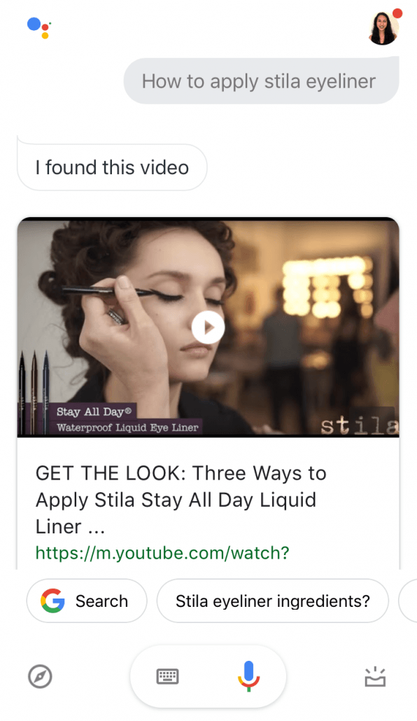 stila 视频谷歌助手