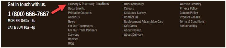 แถบการนำทางด้านล่าง ลิงก์หลังจากอัปเดต