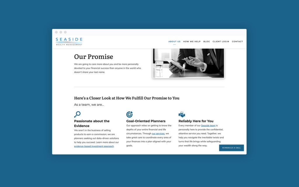 他们给客户的承诺