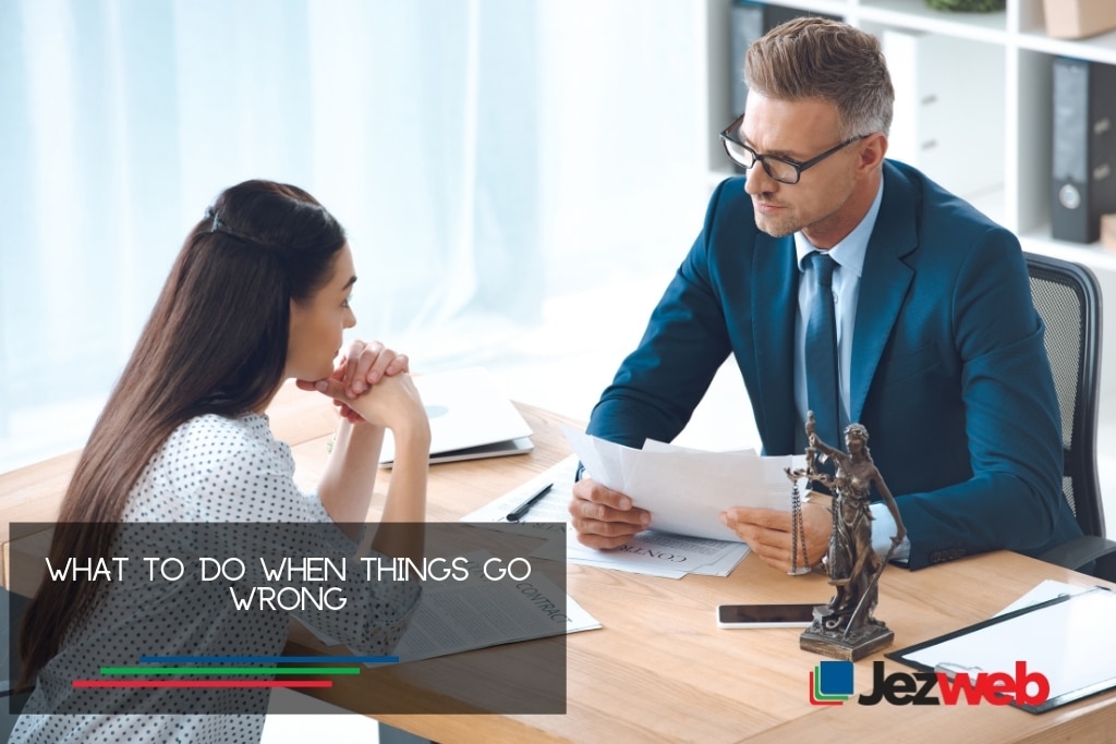 Co zrobić, gdy coś pójdzie nie tak