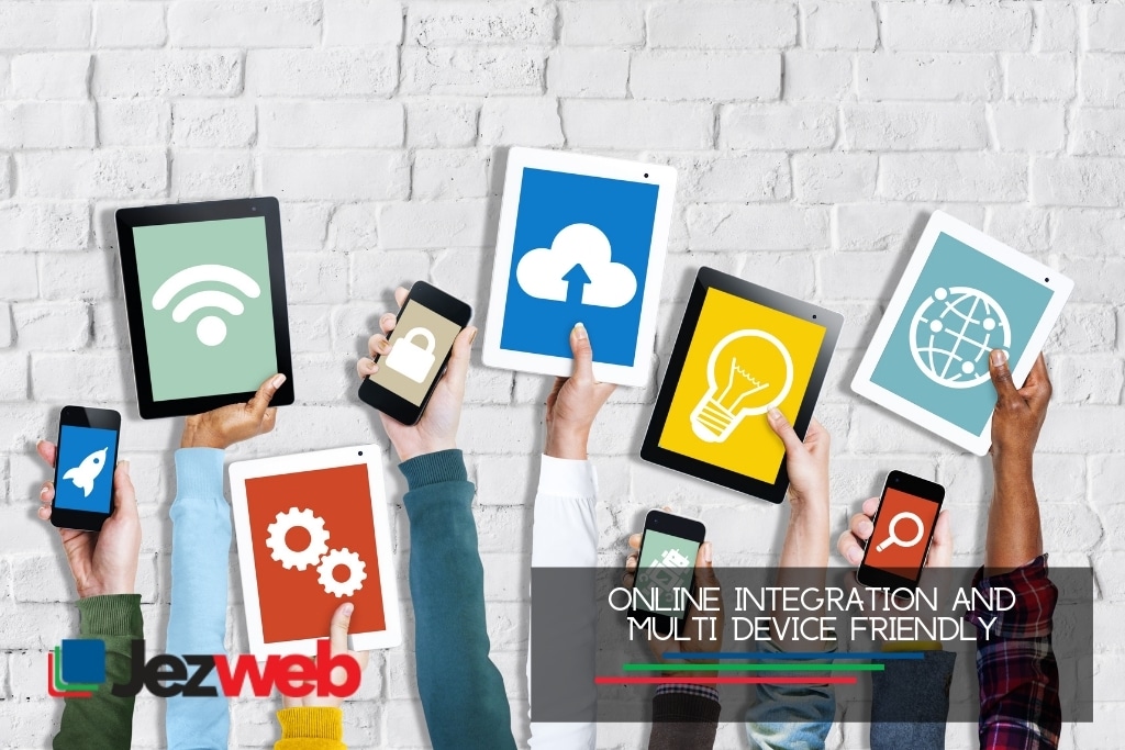 Integracja online i przyjazność dla wielu urządzeń