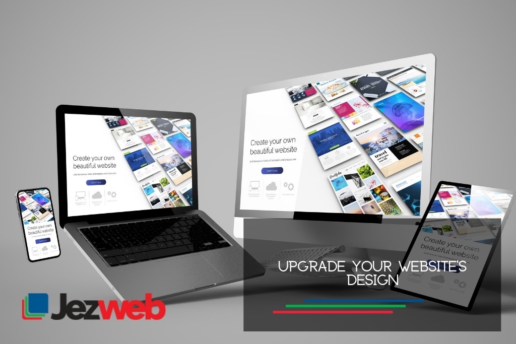 Uaktualnij projekt swojej strony internetowej