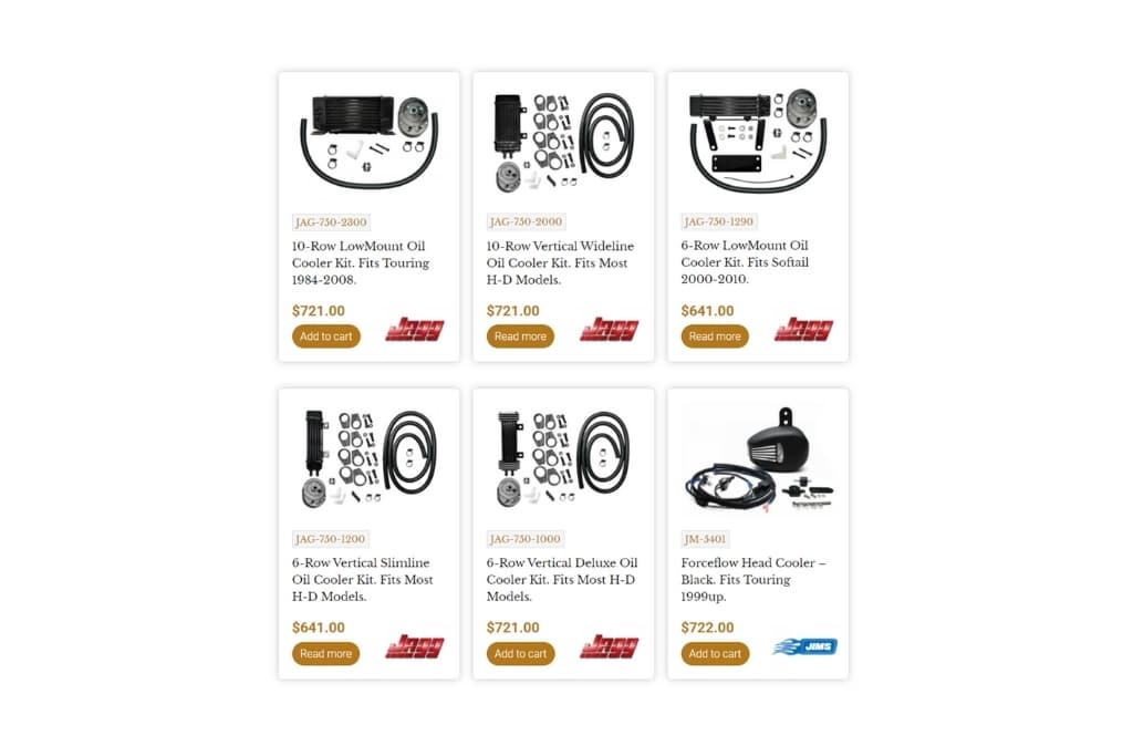 Use (Número de Peça do Fabricante) no título do produto dos Itens Técnicos