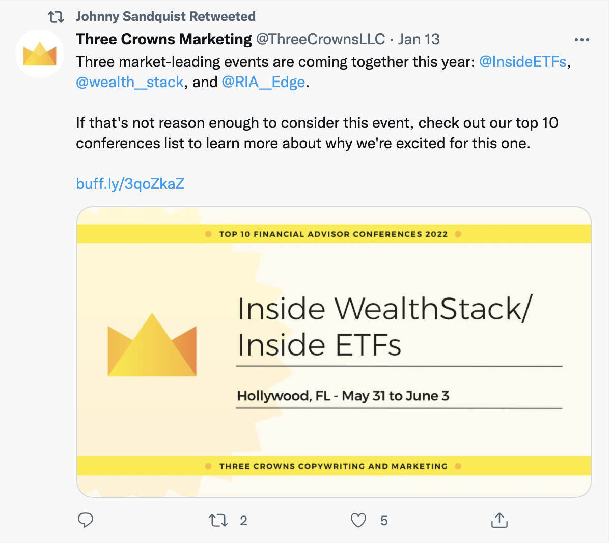 ジョニーサンドクイストツイッター